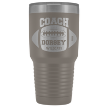 Football Coach Dorsey Wildcats 30oz
