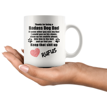 Badass Dog Dad Sample 2 sizes