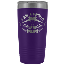 Proud Baseball Mom 20oz