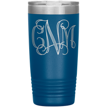 Monogram engraved cNm 20oz
