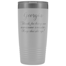 Georgia Thanks for being an awesome cousin.
