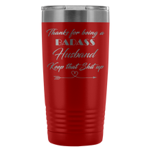 Badass Husband 20oz Travel Mug