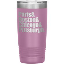 Paris Boston etc 20oz