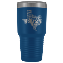 Texas Word Art 30oz