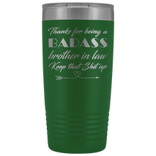 Badass Brother in law  20oz Travel Mug